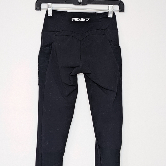 GYMSHARK Black Full Length Sleek Sculpture Mesh Sheer Panel Size XS - Picture 13 of 16